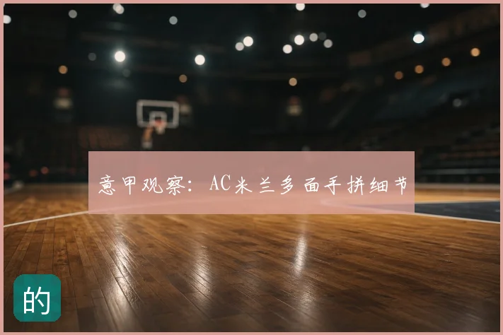 意甲观察：AC米兰多面手拼细节